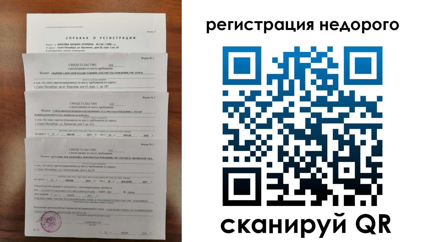 временная регистрация купить в Нижегородской области